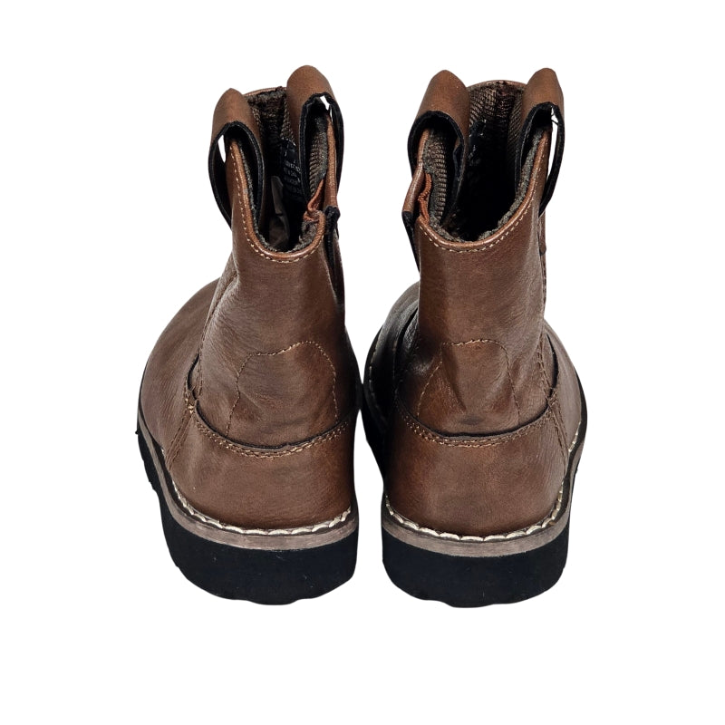 Cherokee Toddler Cowboy Boots Brown Size 5 View 4