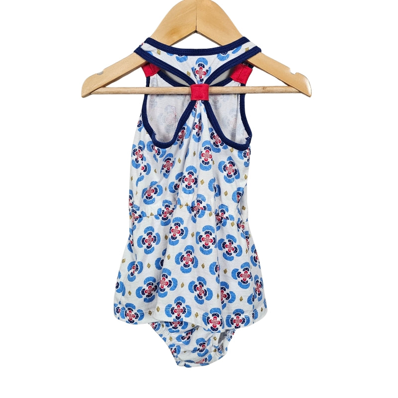 Falls Creek 2 Piece Outfit 24M White Blue View 2