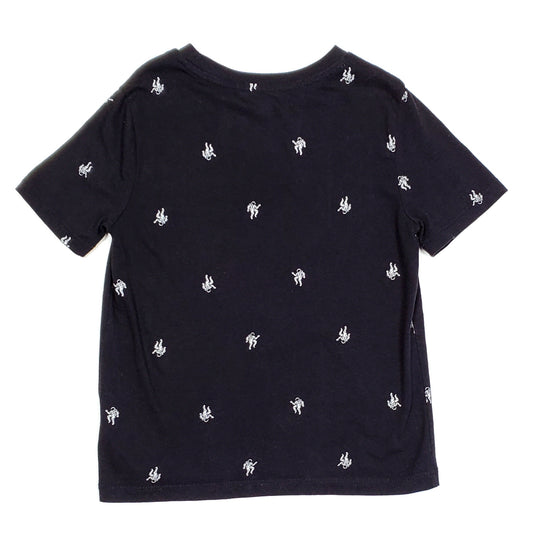 Old Navy Boys Black Moon Man Tee Size 6 Used View 2