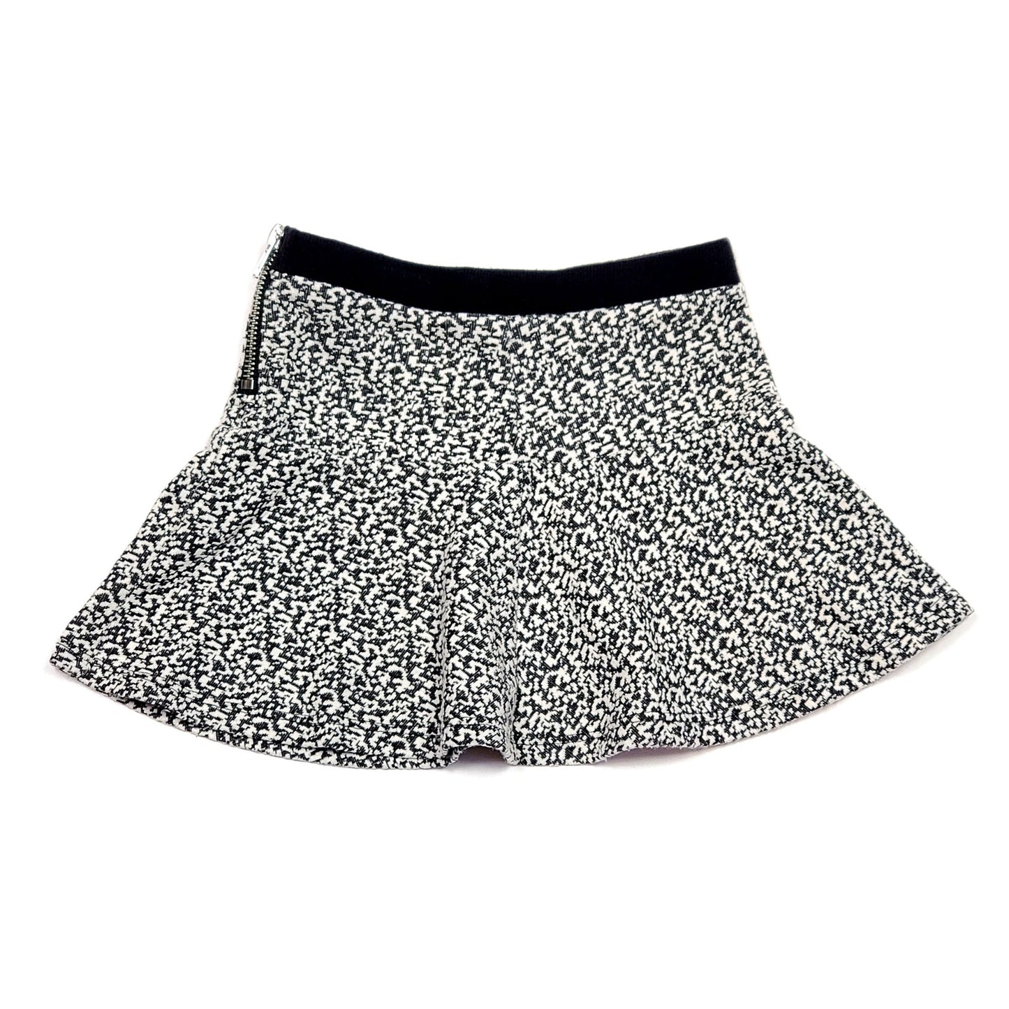 HM Black White 2 Piece Girls Skirt Set 2T Used View 3