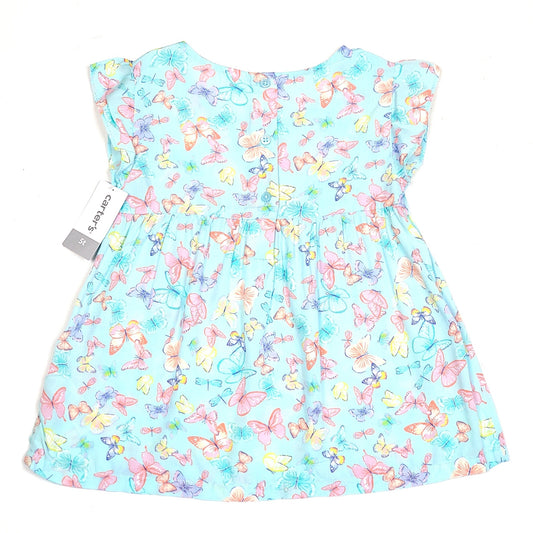 Carters Girls Blue Butterfly Top 5T NWT View 2