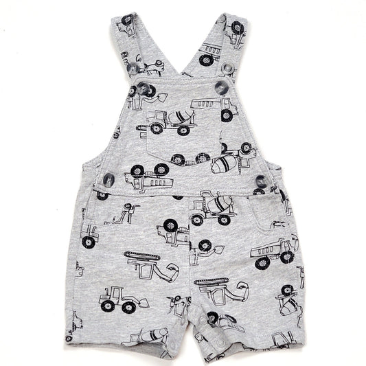 Carters Boys Construction Shortalls 6M Used View 1
