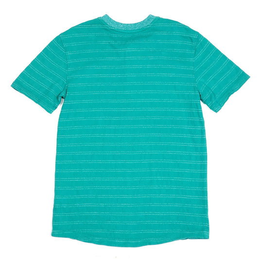 Cat Jack Boys Green Henley Shirt 8 Used View 2