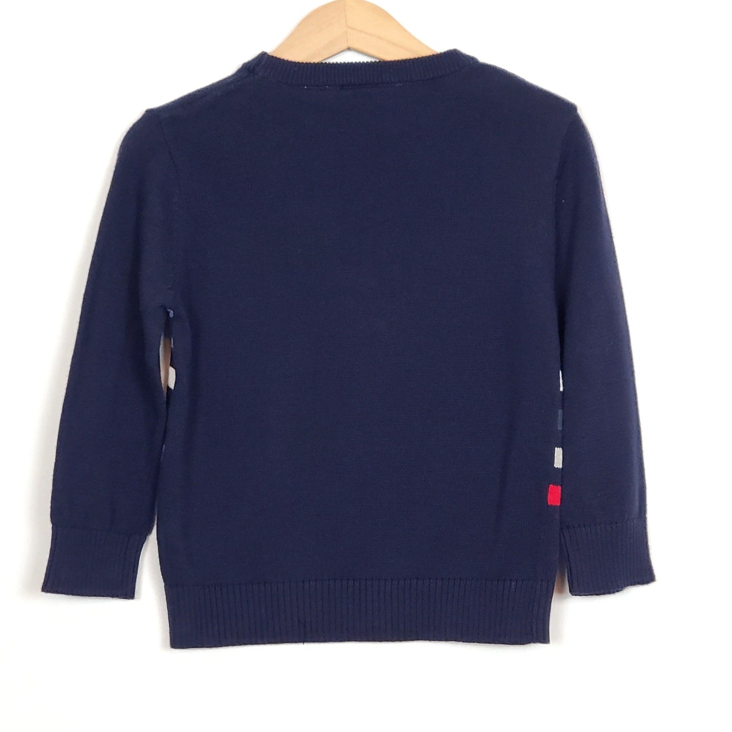 Childrens Place Boys Blue Striped Sweater 18 Months NWT View 2