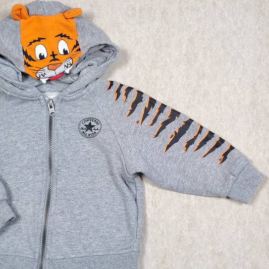 Converse Boys Tiger Hoodie 18M Used View 2