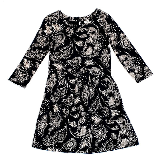 Gap Girls Black Star Print Dress Size 8 Used View 1