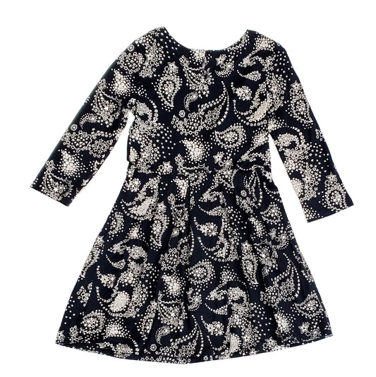Gap Girls Black Star Print Dress Size 8 Used View 2