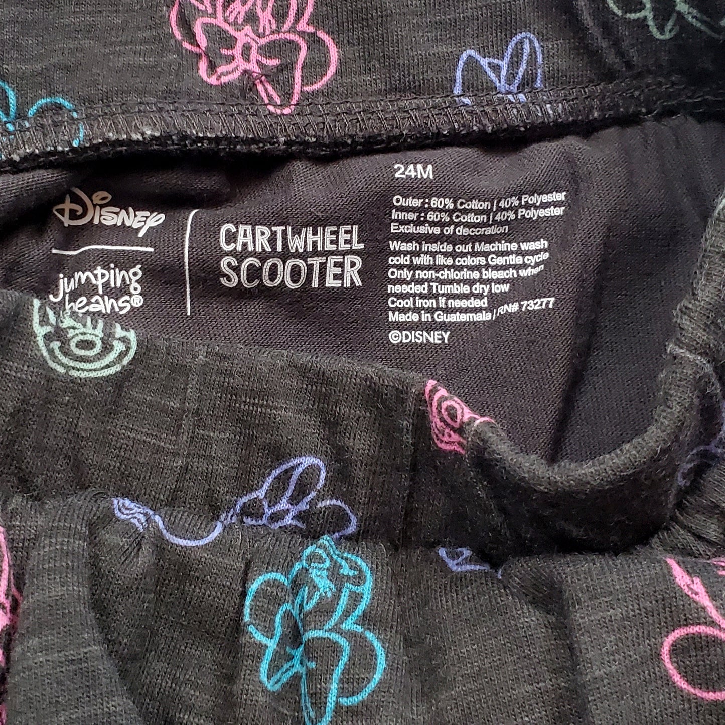 Jumping Beans Girls Skort 24M Minnie Mouse Used View 3