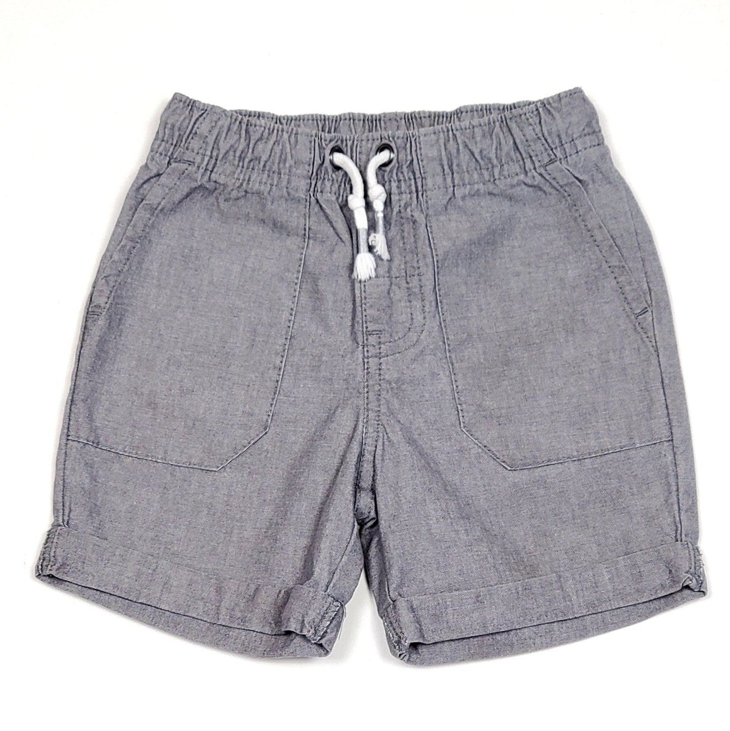 Cat Jack Boys Grey Cuffed Shorts 18M Used View 1