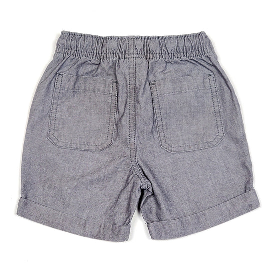 Cat Jack Boys Grey Cuffed Shorts 18M Used View 2