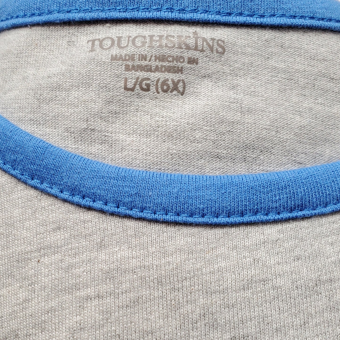 Toughskins Girls Heart Pocket Dress Size 6 Used View 3