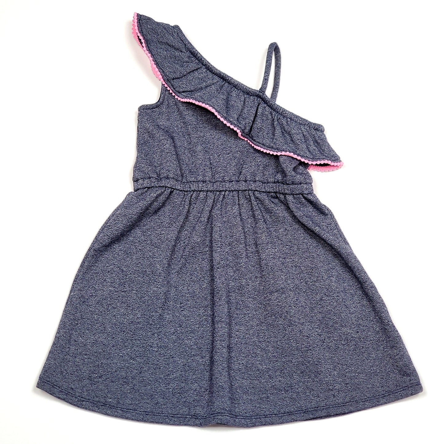 Janie and Jack Girls One Shoulder Dress Size 3 Used View 1