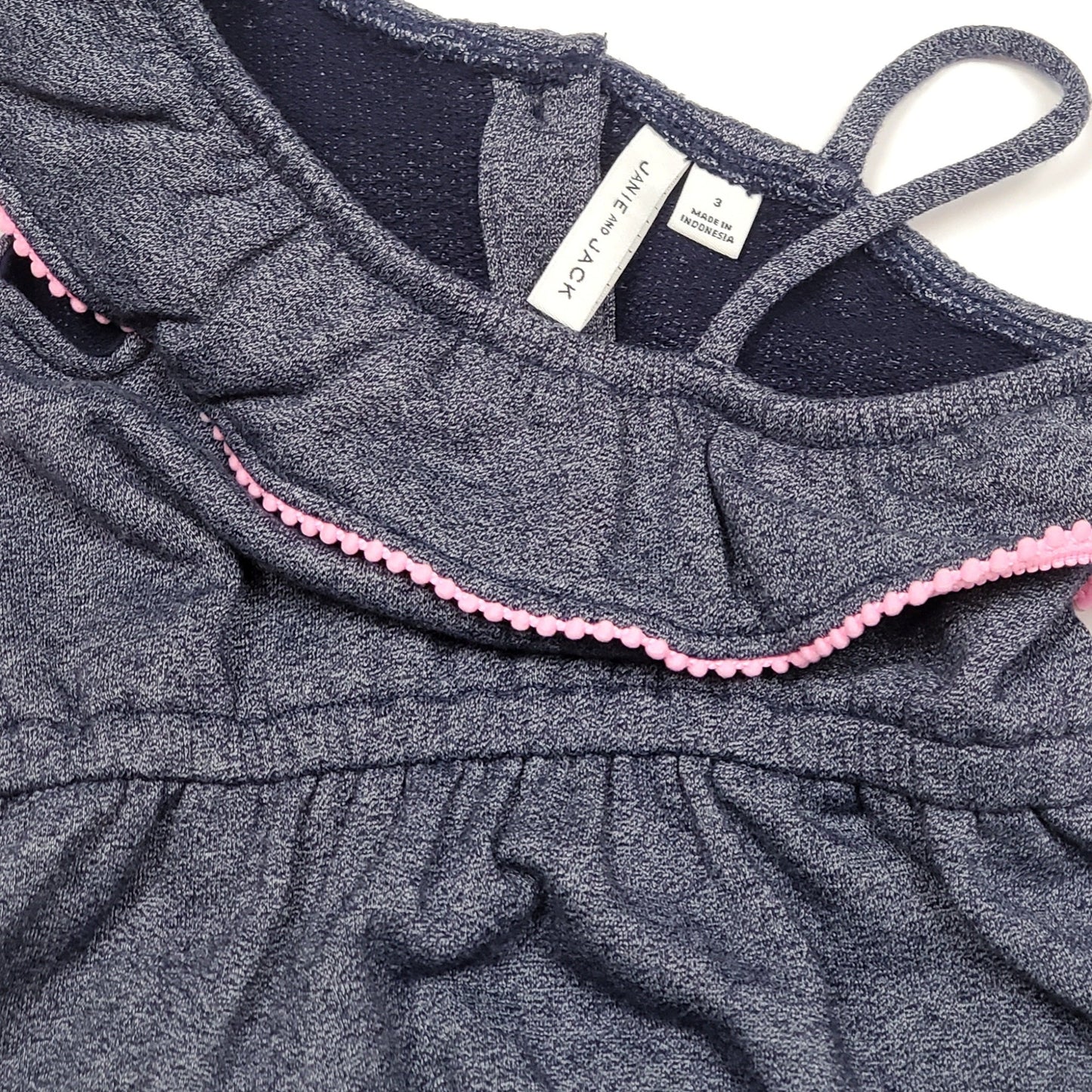 Janie and Jack Girls One Shoulder Dress Size 3 Used View 3