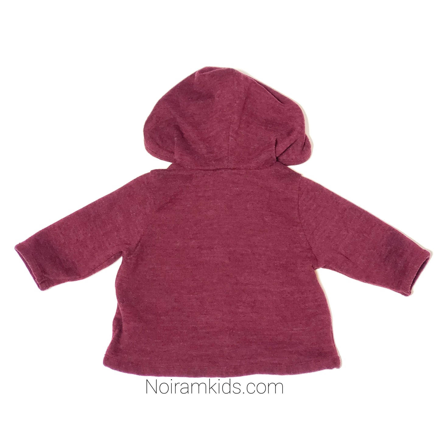Old Navy Maroon Baby Boys Hoodie Used View 2