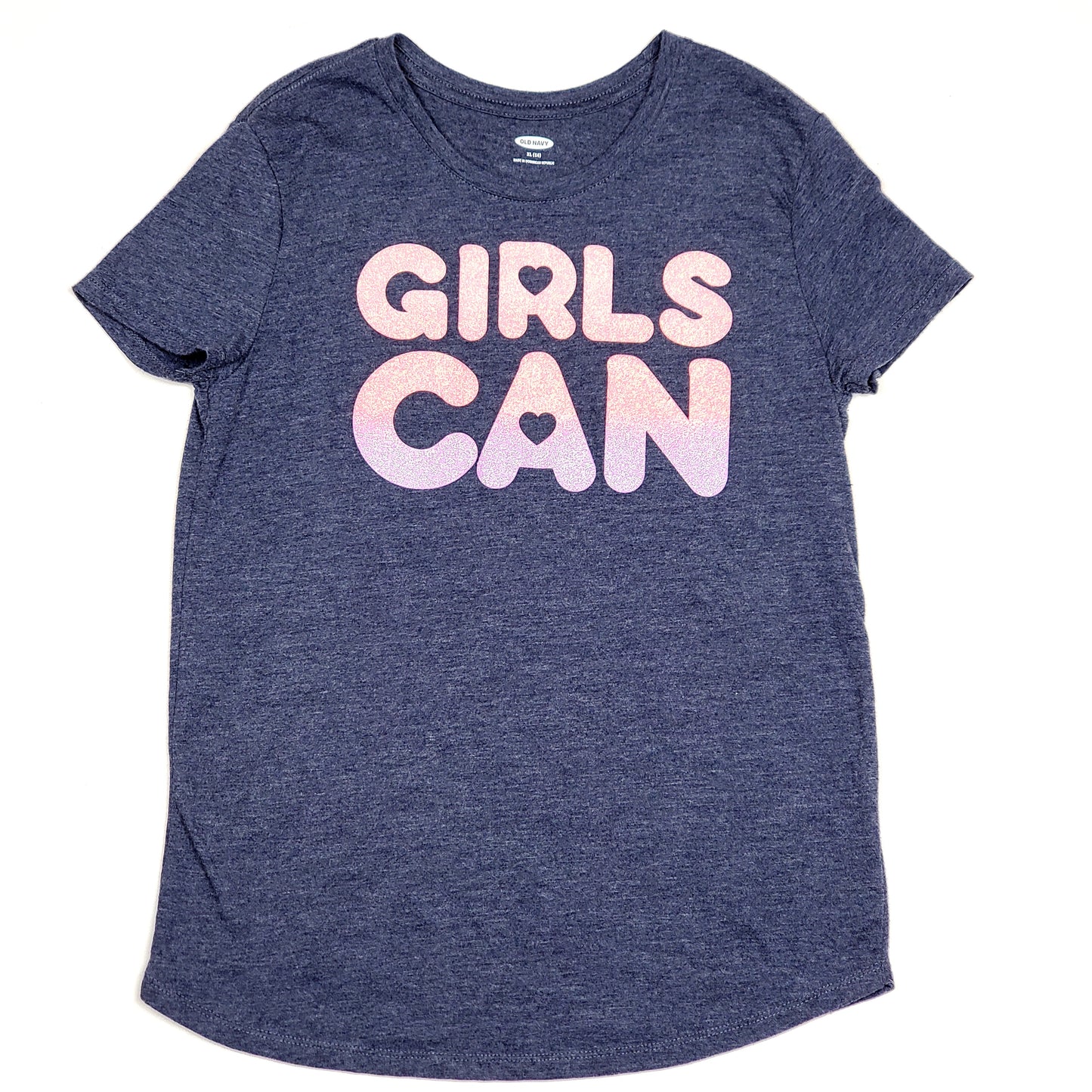Old Navy Girls Can Tee Size 14 Used View 1