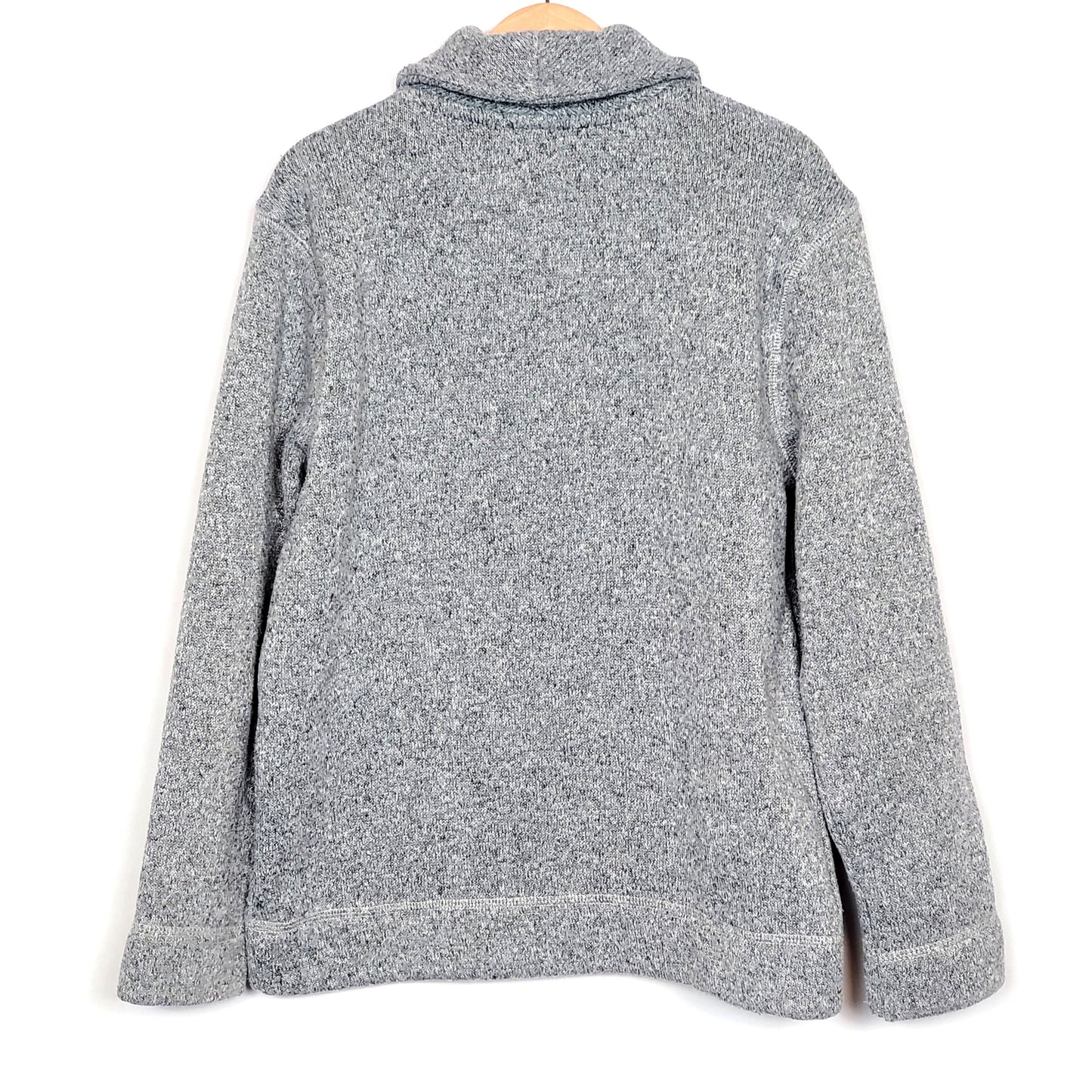 Old Navy Boys Grey Shawl Collar Sweater Size 8 Used View 2