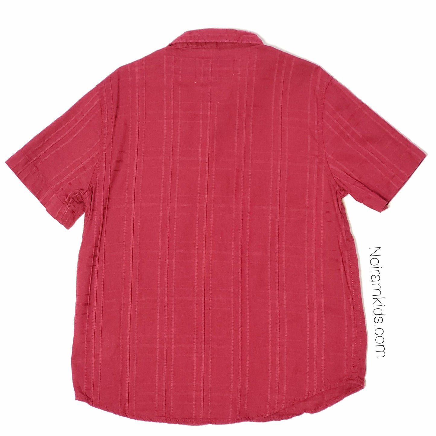 Old Navy Maroon Boys Button Down Shirt Used View 2
