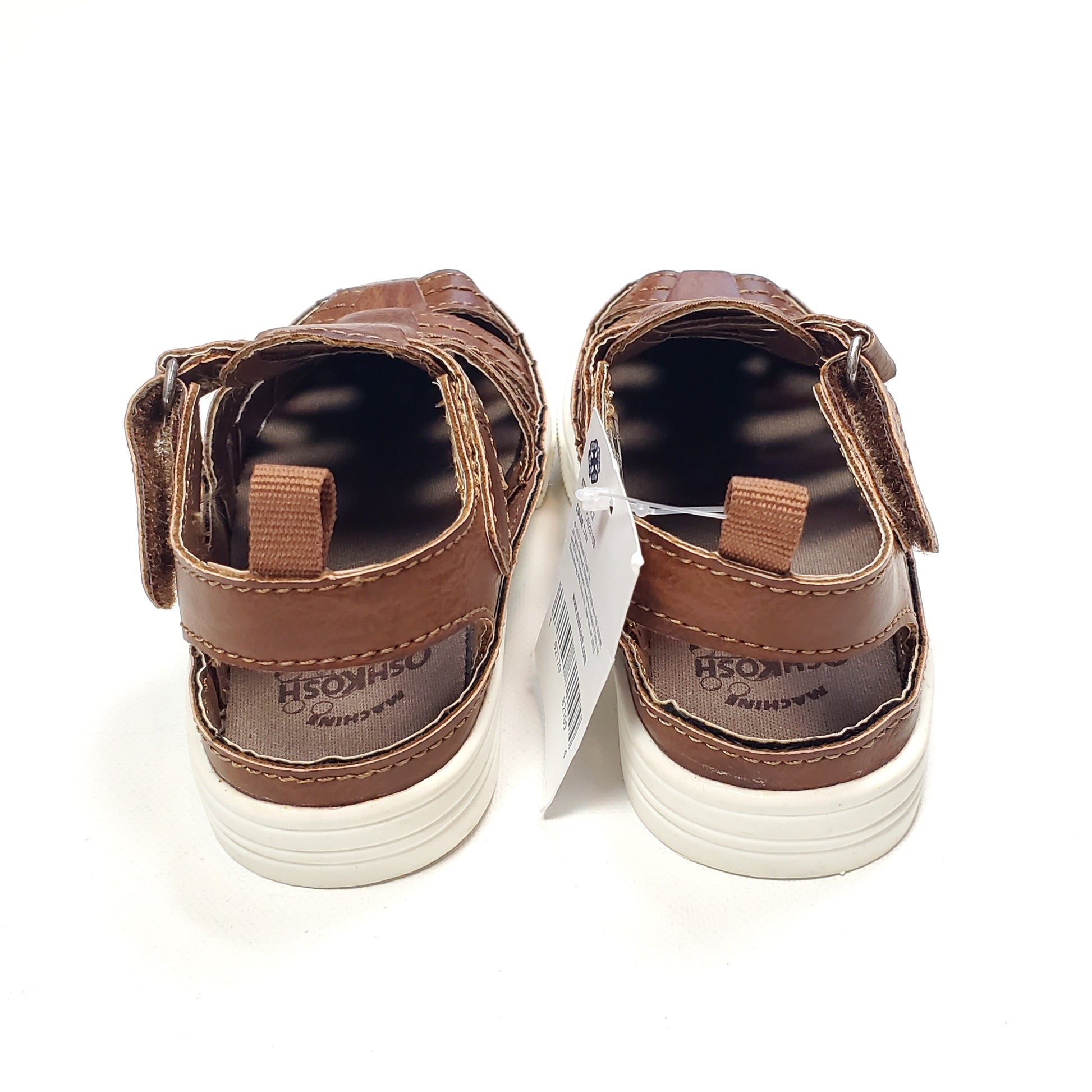 Oshkosh Boys Brown Sandals Size 7 NWT View 4