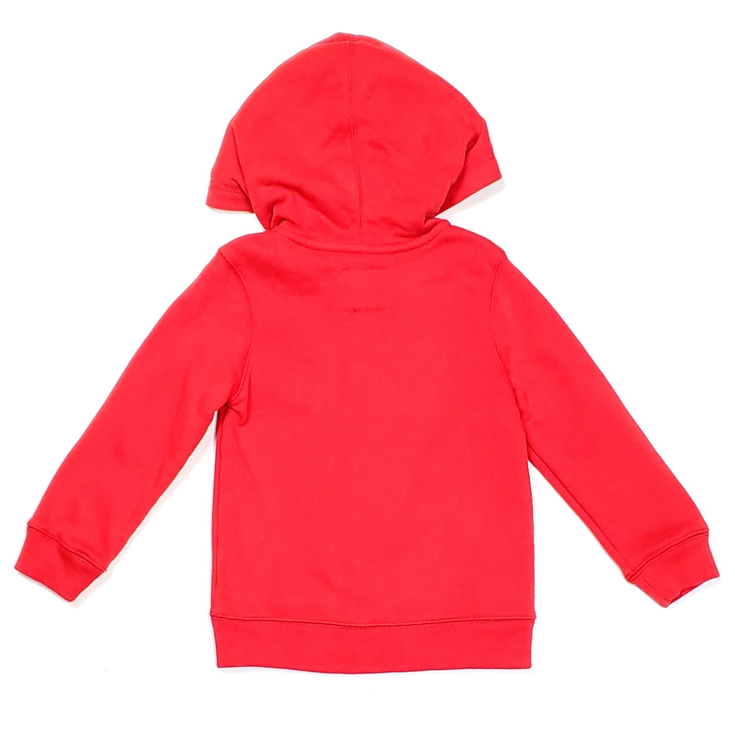 Oshkosh Boys Red Zip Up Logo Hoodie 3T Used View 2