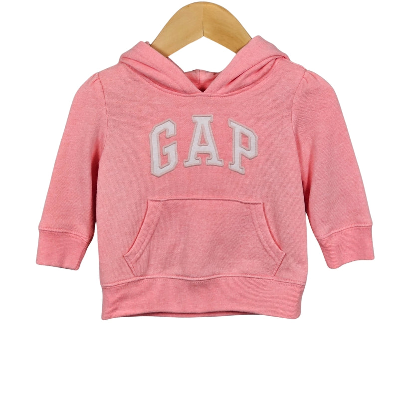 Baby Gap Girls Hoodie Pullover 6-12M Pink front