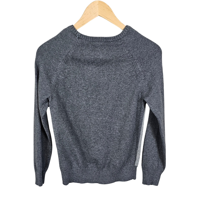 Cat & Jack Boys Two Tone Sweater M 8/10 Grey back