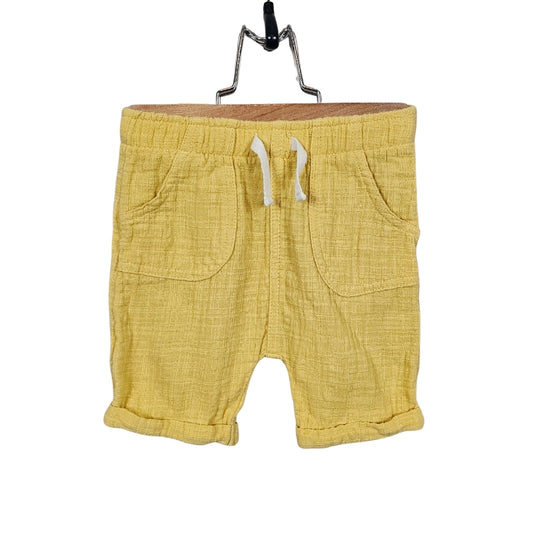 Cat & Jack Gauze Shorts 24M Yellow Used View 1