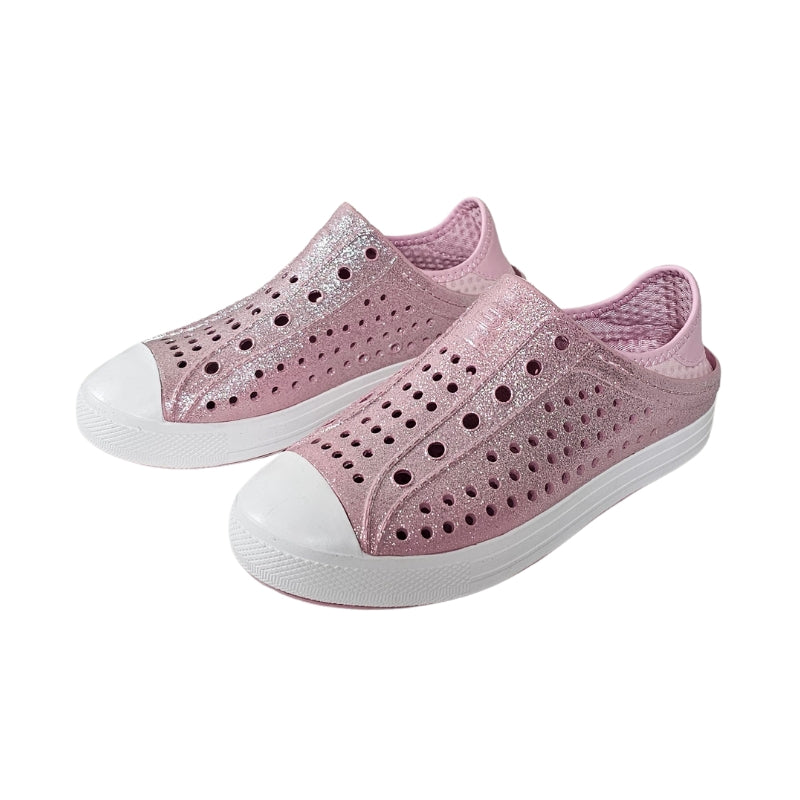 Skechers Girls Glitter Water Shoes Size 4 Pink View 2
