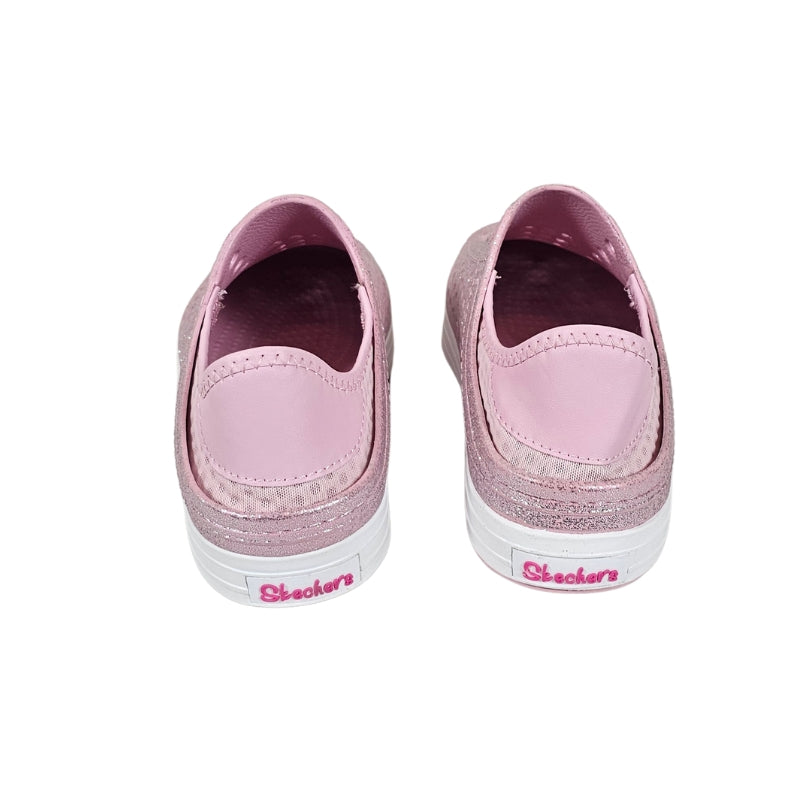 Skechers Girls Glitter Water Shoes Size 4 Pink View 3