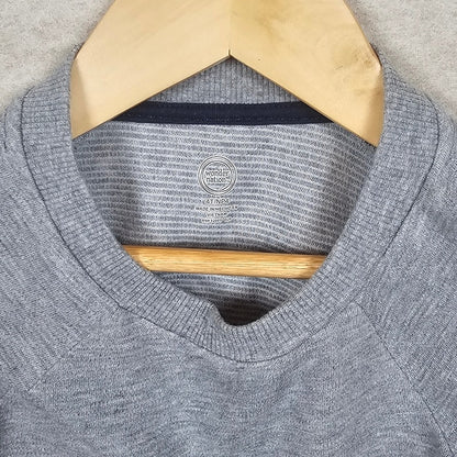 Wonder Nation Boys Long Sleeve Top 4T Grey close up