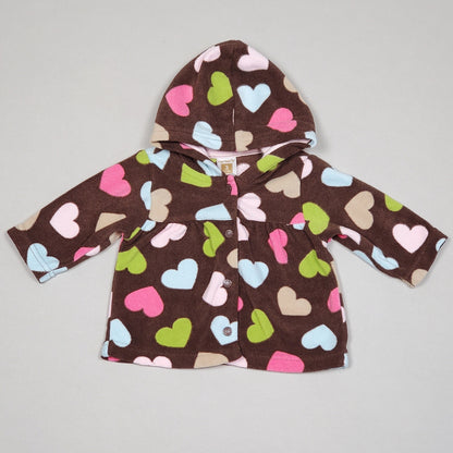 Carters Girls 2 Piece Heart Print Outfit 3M Used View 2