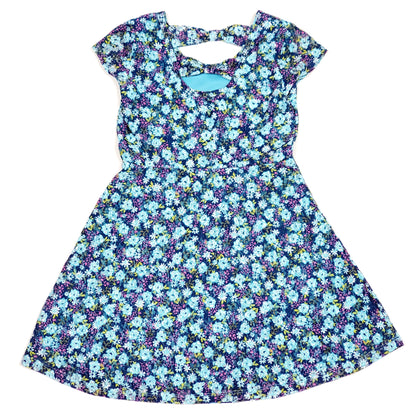 Route 66 Girls Blue Floral Dress Size 6 Used View 2