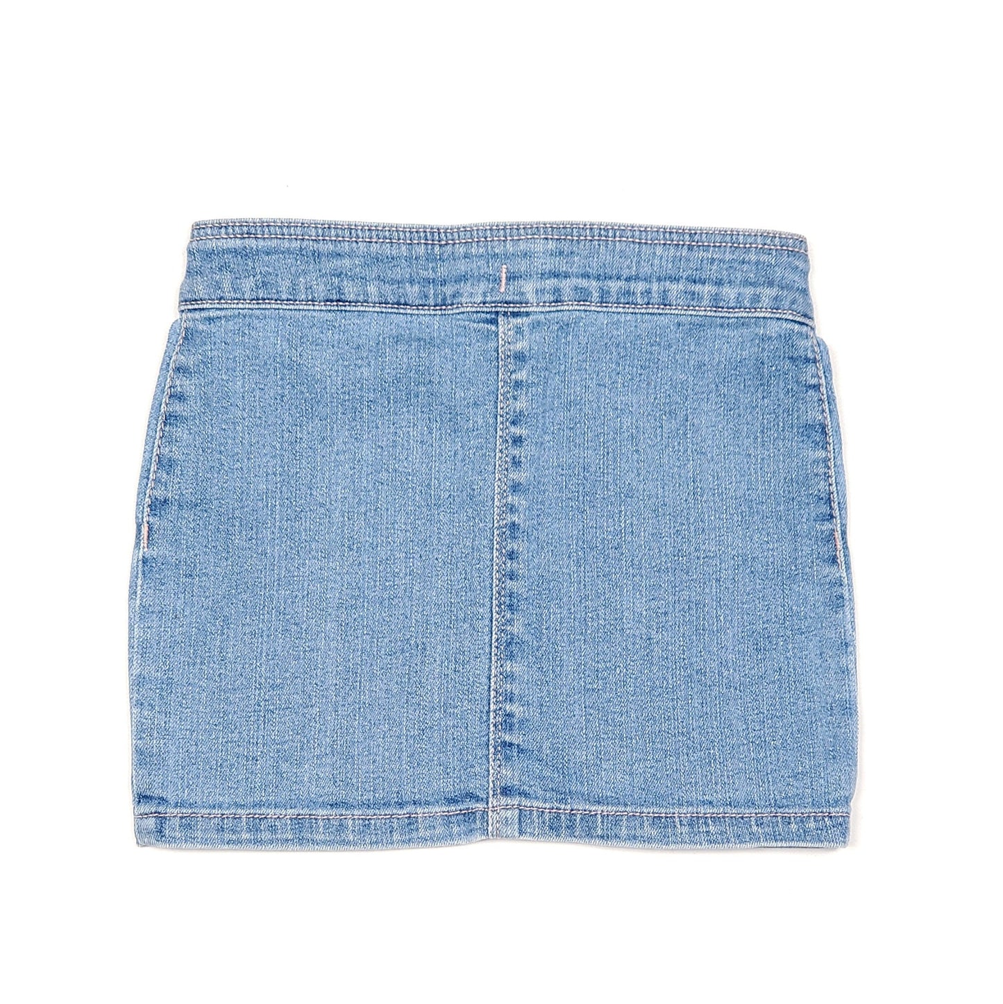 Carters Button Front Denim Girls Skirt 3T Used, back