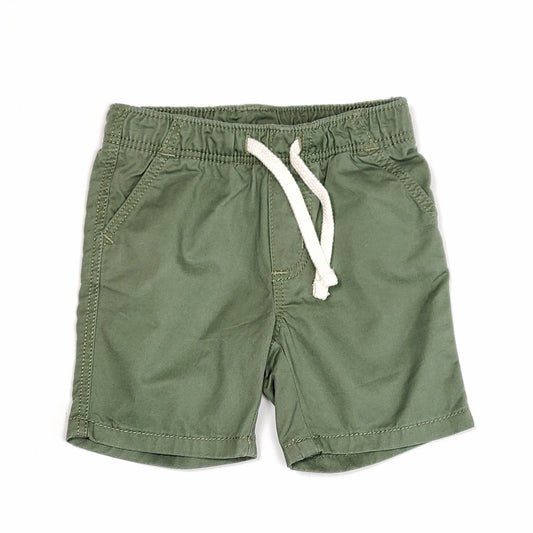 Old Navy Boys Camo Green Shorts 6M NWT View 1