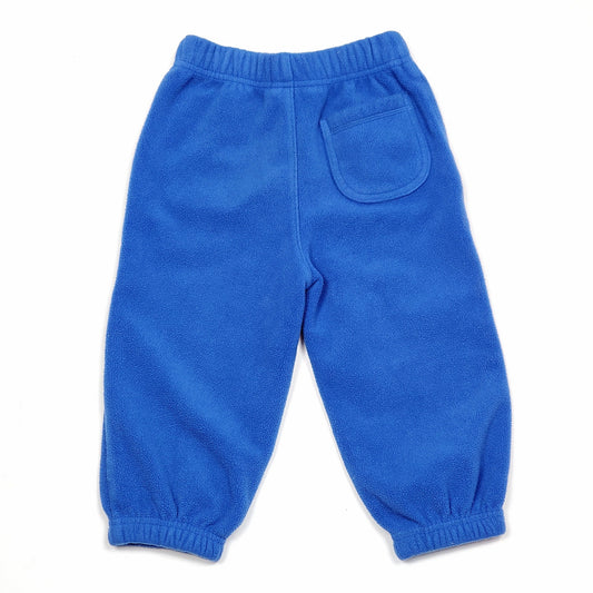 Carters Boys Blue Fleece Pants 24M Used View 2