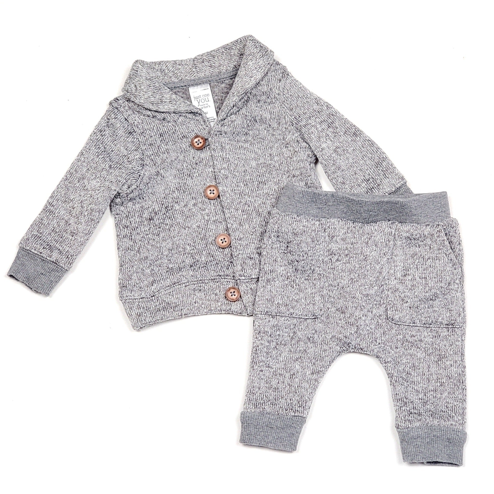 Just One You Carters Boys Sweater Pants Set 3M