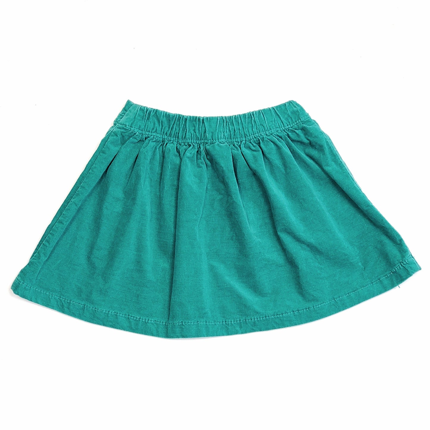 Carters Girls Green Corduroy Skirt 5T Used View 2