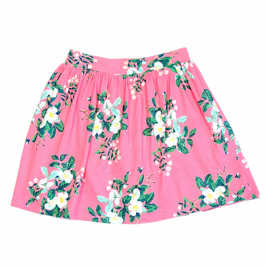Carters Girls Pink Floral Skort Size 8 Used View 1