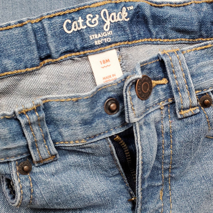 Cat Jack Boys Light Wash Jeans 18M Used View 3