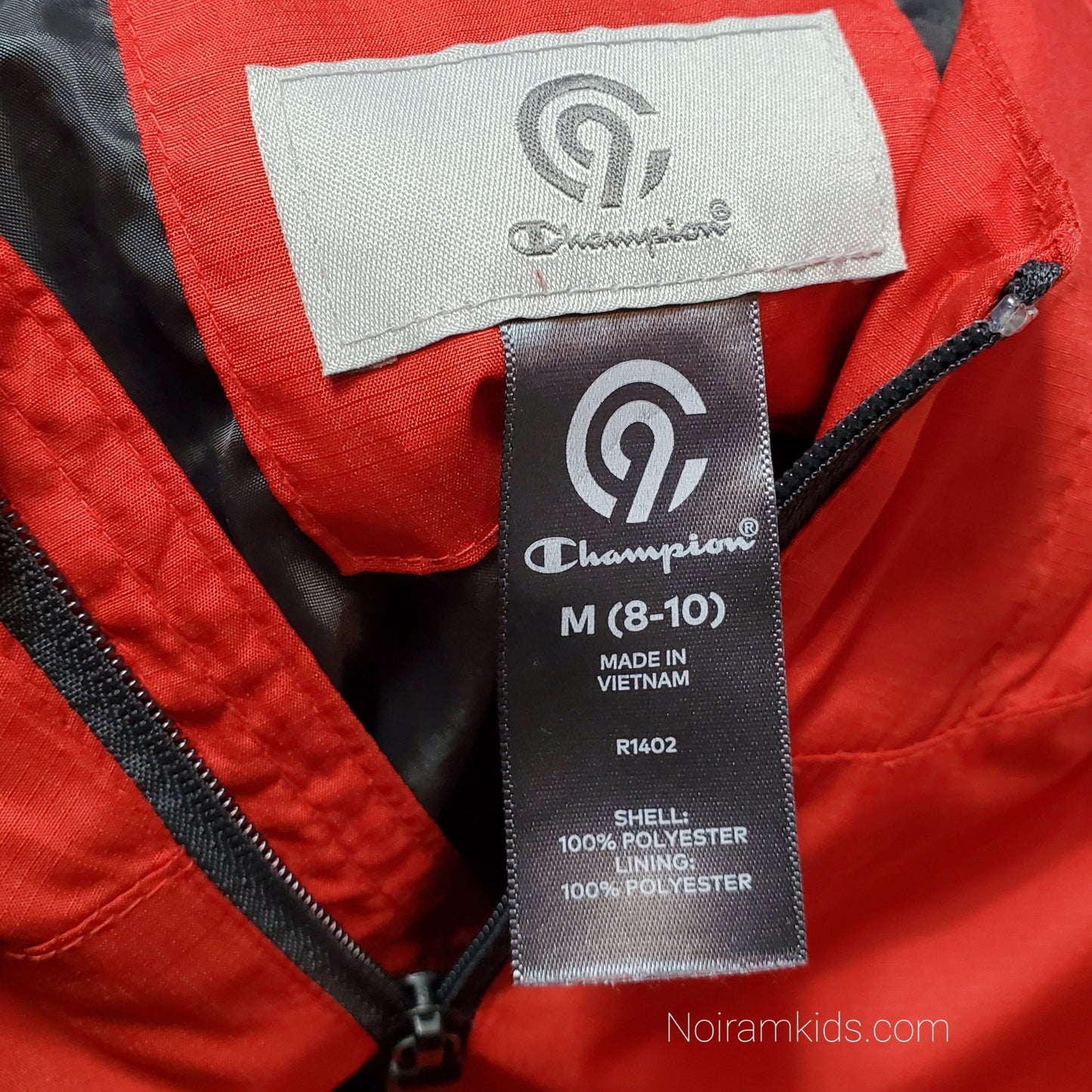 Champion Red Lightweight Boys Jacket Used View 4