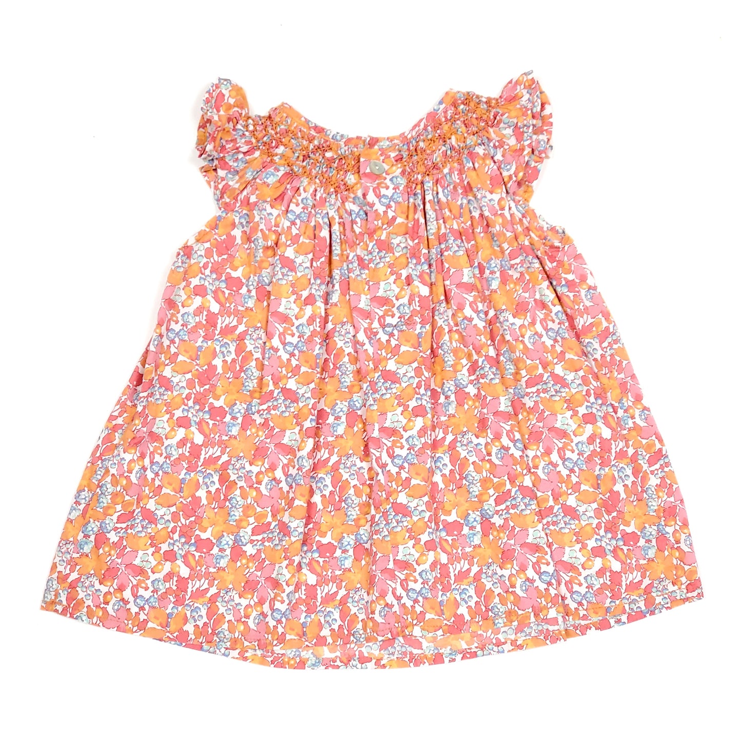 Peek Kids Girls Floral Dress Bloomer Set 3M Used View 2