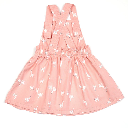 Just One You Carters Giraffe Overall Dress 12M Used View 2