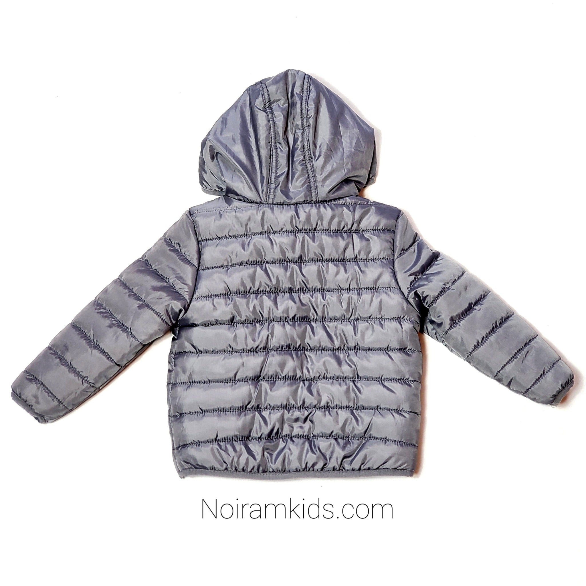 Boys grey hot sale puffer coat