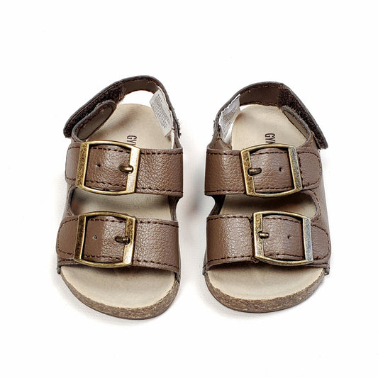 Gymboree Baby Brown Sandals Size 01 Used View 1