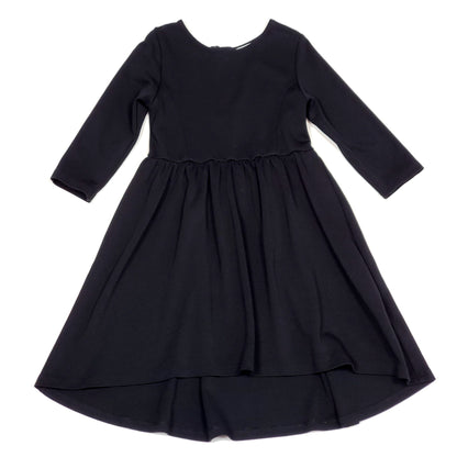 HM Girls Black High Low Dress Size 4 Used View 1