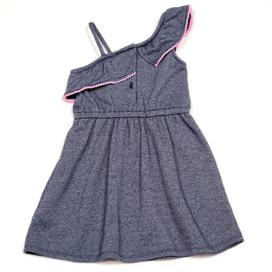 Janie and Jack Girls One Shoulder Dress Size 3 Used View 2