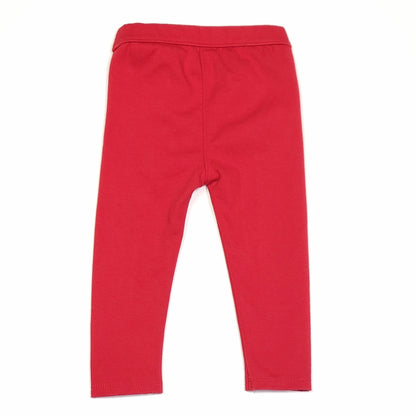 Janie and Jack Red Girls Ponte Pants 12M Used View 2