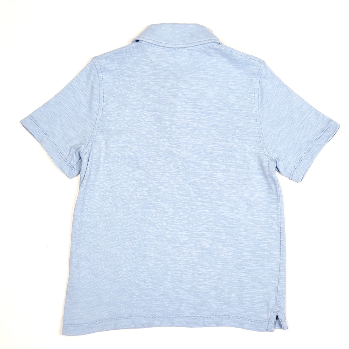 Gap Boys Light Blue Polo Shirt Size 6 Used View 2