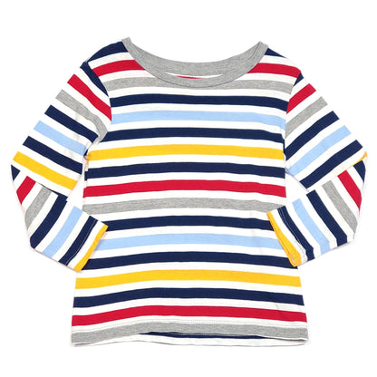 HM Multi Color Striped Boys Shirt 2Y Used View 1