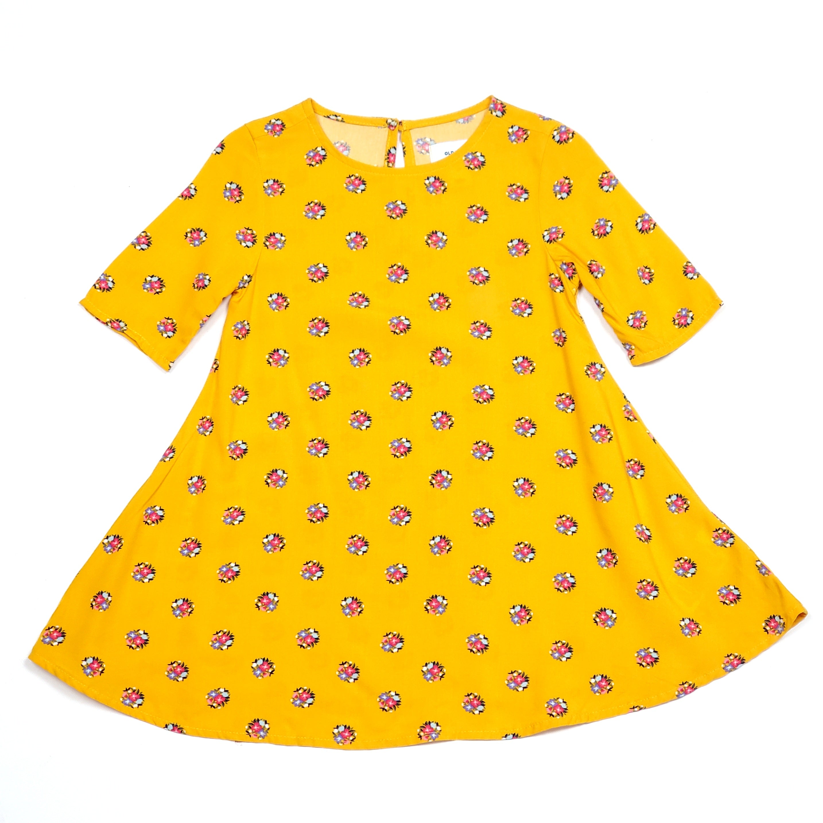 Mustard yellow clearance dress old navy