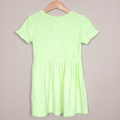 Next Girls Green Dress Size 4 Used View 2